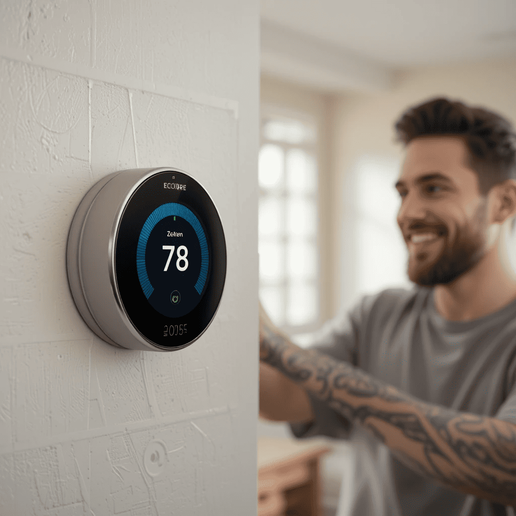 Installing a smart thermostat to lower what uses most electricity in home, ZunoEnergy affiliate Installing a smart thermostat to lower what uses most electricity in home, ZunoEnergy affiliate